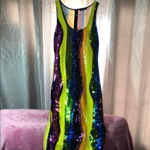 Sexy sequin dress